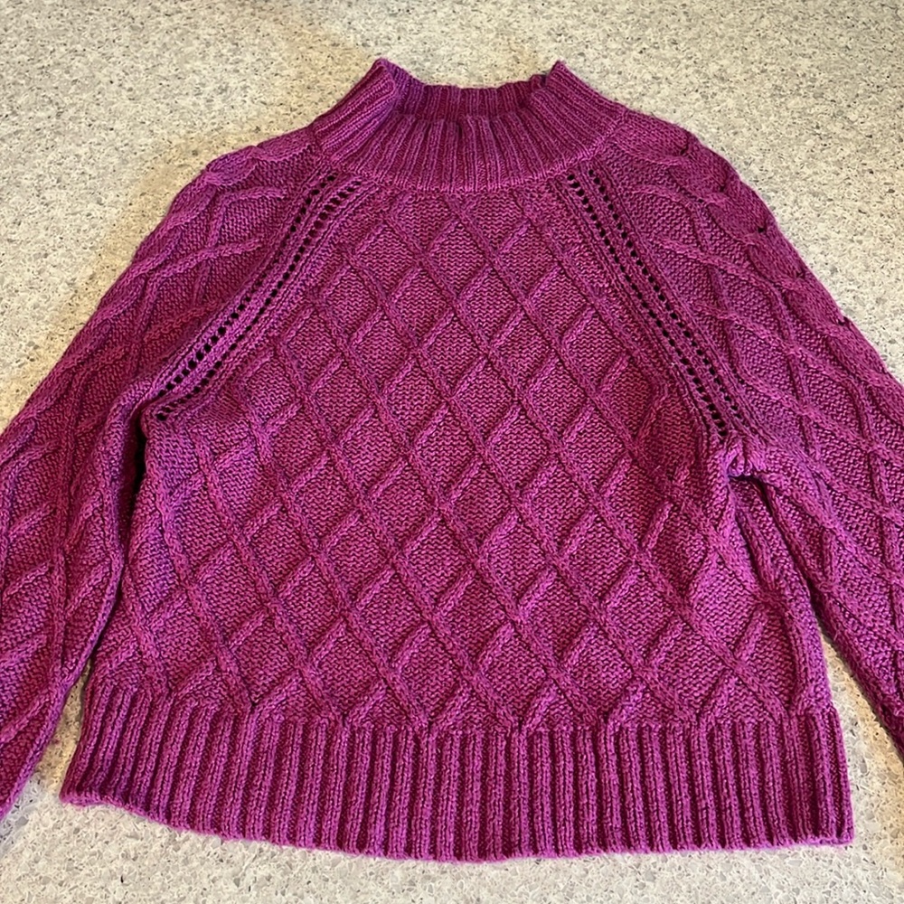 Purple American Eagle Sweater